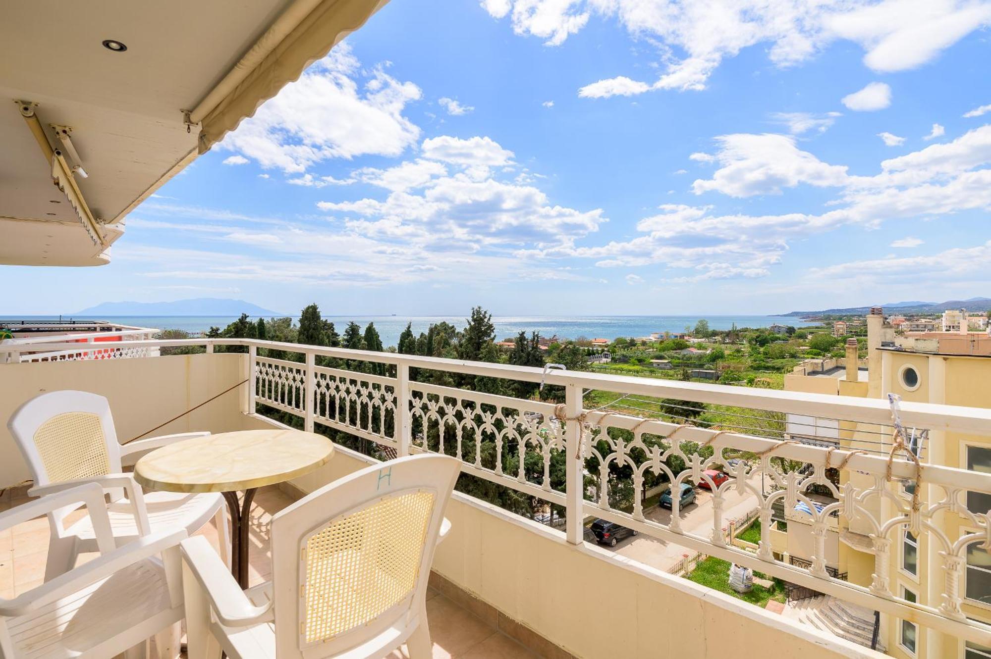 Sea View Apartment Néa Khilí Exterior foto